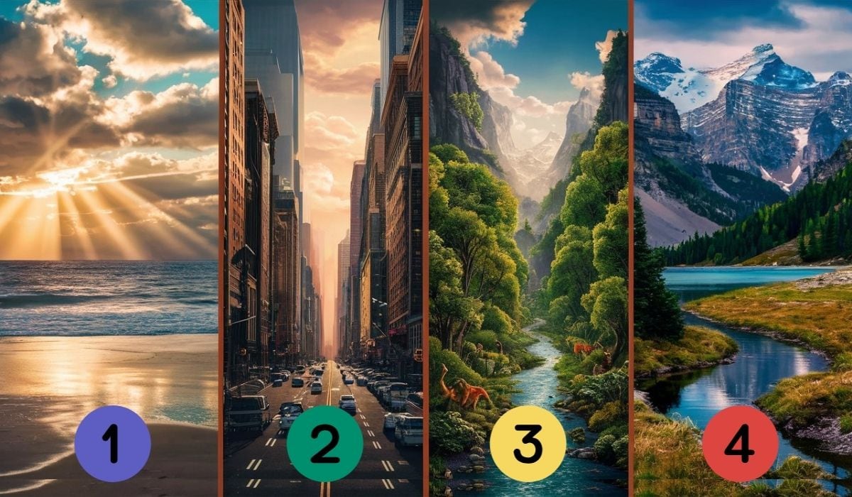 Descubre cómo te ven las personas según el paisaje que elijas en esta ilustración (Foto: Depor).