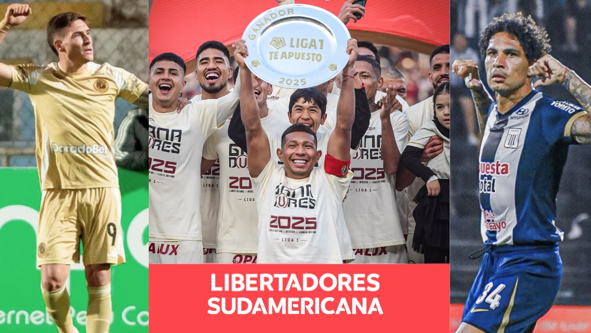 Aunque la 'U' campeone de manera directa, tendrán que disputar play-offs por Copa Libertadores | Foto: Liga 1