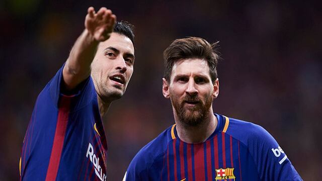 Sergio Busquets: ''Messi no necesita un Mundial para saber que es el mejor''