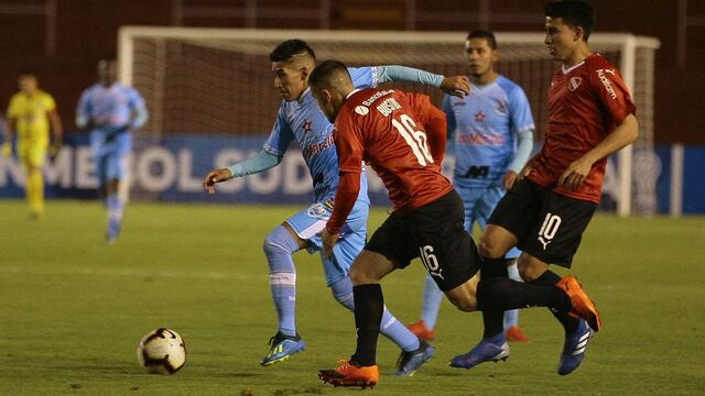 Lo dejaron en rojo: Binacional perdió 2-1 con Independiente en Arequipa y se despidió de la Copa Sudamericana [VIDEO]