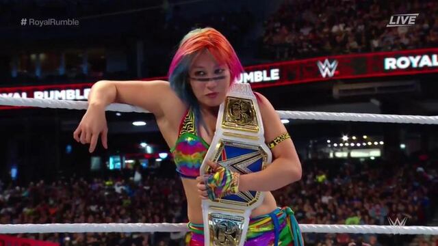 ¡Sigue el reinado! Asuka derrotó a Becky Lynch y retuvo el título de SmackDown en Royal Rumble 2019 [VIDEO]