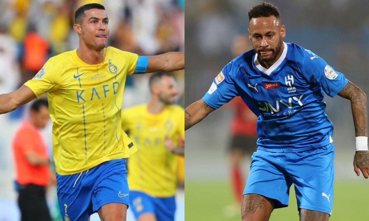 Cristiano Ronaldo, Neymar y otros cracks juegan en la liga saudí. (Foto: Composición)