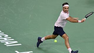 Federer venció a Nishikori y clasificó a las semifinales del Masters de Shanghái