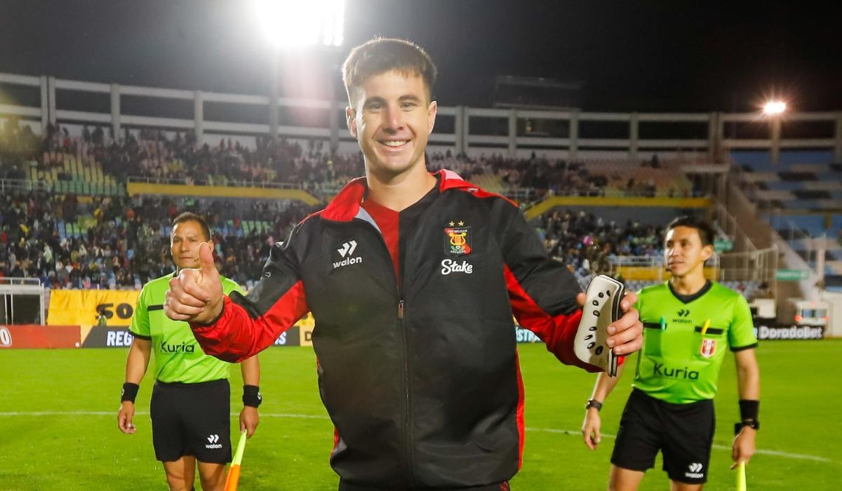 Facundo Castro llegó a Melgar en la temporada 2025. (Foto: Liga 1)