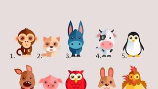 ¿Qué animal te representa? Un test visual divertido para descubrir tu personalidad