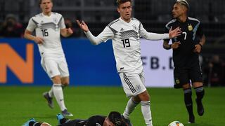 Sorpresa en el final: Alemania empató (2-2) con Argentina en el amistoso internacional FIFA