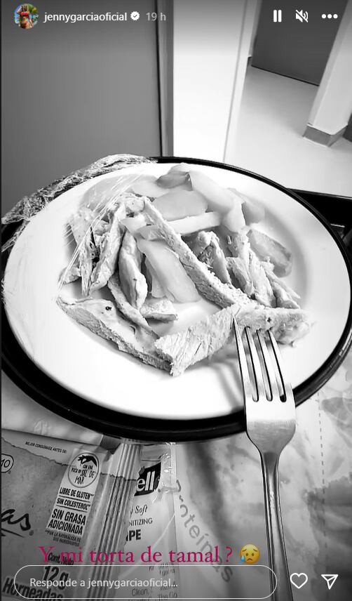 La bailarina se va recuperando de a pocos (Foto: Jenny García / Instagram)