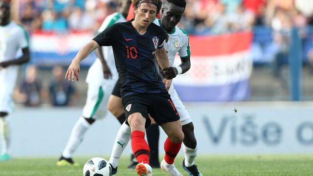 Croacia venció 2-1 a Senegal en el último amistoso previo al Mundial Rusia 2018