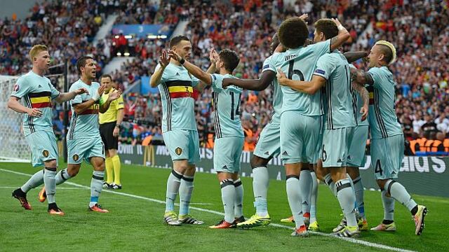Bélgica goleó 4-0 a Hungría y está en cuartos de la Euro 2016