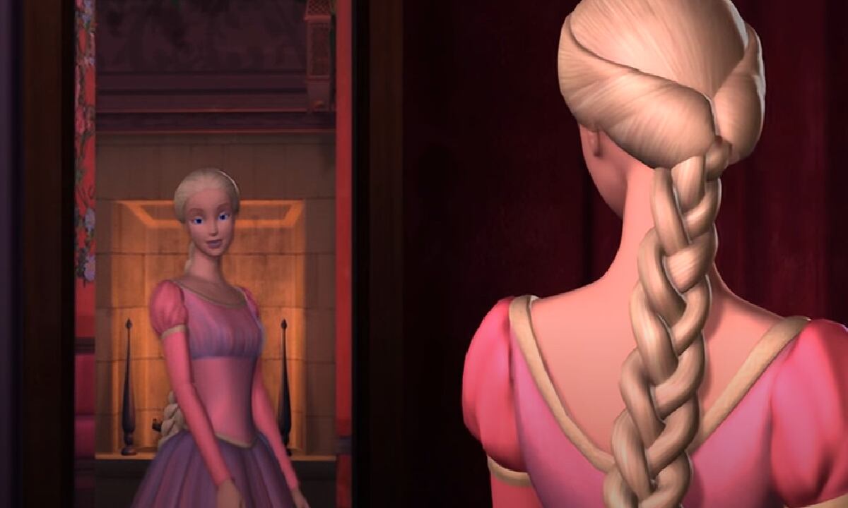 Barbie Rapunzel. (Foto: Captura/YouTube)