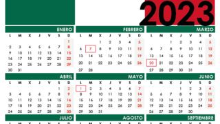 Calendario 2023 de México: feriados que pagan extra y mira los días festivos oficiales