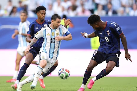 Con Lionel Messi: Argentina vs. Cabo Verde (3-2) ver el resumen con los goles en video