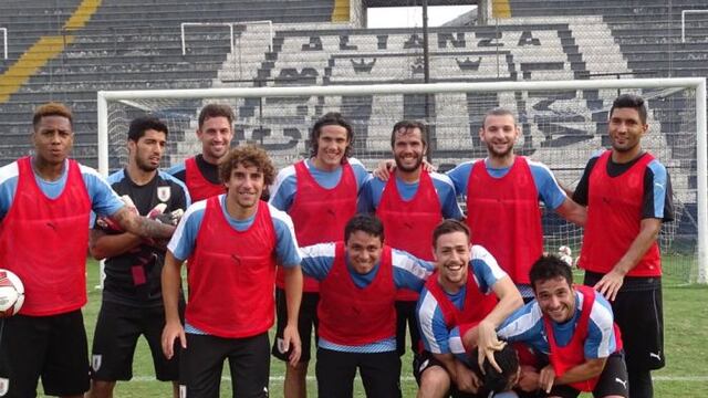 Perú contra Uruguay: ‘charrúas’ entrenaron en Matute y quedaron listos para el partido