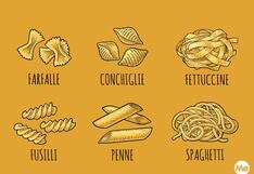 ¿Eres un aficionado a la pasta? Descubre que dice de ti en nuestro test visual de preferencias