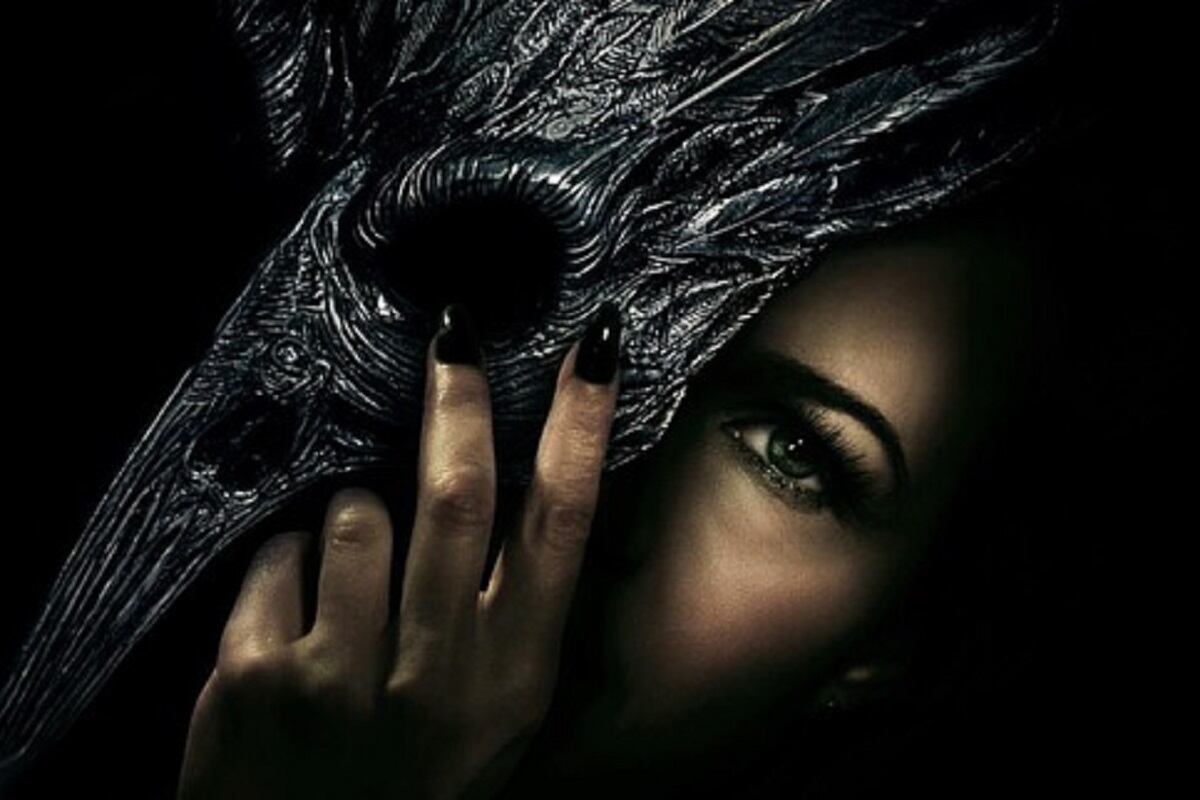 El cuervo aparece en el arte promocional de la miniserie "La caída de la Casa Usher" (Foto: Netflix)