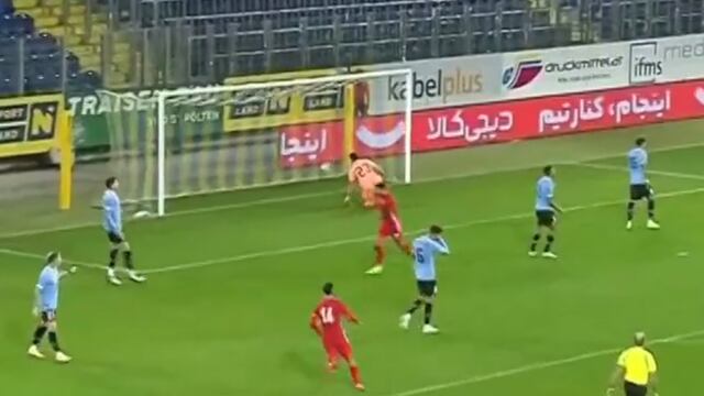 Irán sorprende a Uruguay: gol de Taremi para el 1-0 en partido amistoso internacional [VIDEO]