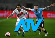 ATV (Canal 9) televisó el partido Perú 0-3 Uruguay por las Eliminatorias Conmebol 2026