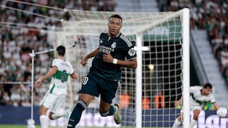Por LaLiga, Real Madrid vs. Elche VIVO (3-2): resumen extendido y goles