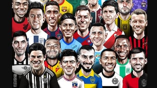 Con Cueva, Yotún, Cuesta y Guerrero: los protagonistas de la Copa Libertadores 2023