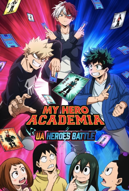 Los estudiantes de la clase 1-A se enfrentarán en una intensa batalla de cartas en "My Hero Academia: UA Heroes Battle" (Foto: Bones)