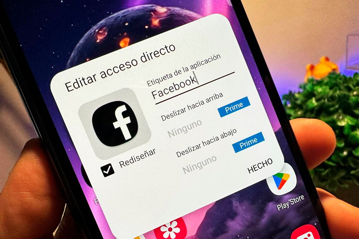 De esta manera podrás cambiar el color del logo de Facebook. (Foto: MAG - Rommel Yupanqui)