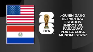 ¿Quién ganó el partido Estados Unidos vs. Paraguay por la Copa Mundial 2026?