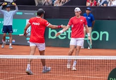 Ignacio Buse y Arklon Huertas del Pino vs. Daniel Vallejo y Martín Vergara (0-2): partido en Perú vs. Paraguay