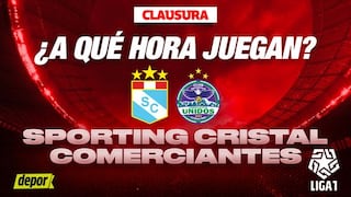 Sporting Cristal vs. Comerciantes Unidos: a qué hora juegan hoy