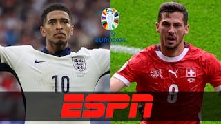 ESPN - dónde ver partido Inglaterra vs. Suiza por TV y Online