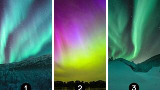 ¿Qué aurora boreal te parece más hermosa? Elige una y sabrás si eres fuerte mentalmente