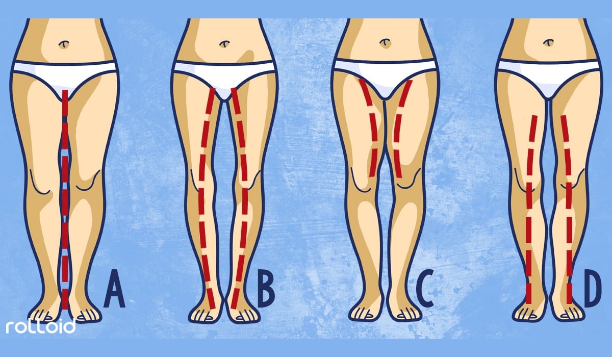 Test visual: de acuerdo a la forma de tus piernas podrás descubrir cómo eres en la intimidad (Foto: rolloid).