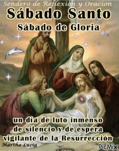 Frases para el Sábado Santo 2023: mensajes e imágenes para compartir en Semana Santa (Foto: Pinterest).