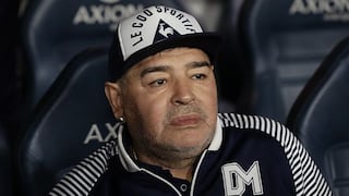 Maradona se refirió a “una nueva mano de Dios” tras salvación de Gimnasia en el descenso argentino