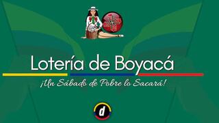 Número ganador de la Lotería de Boyacá del 24 de agosto: resultados del sábado