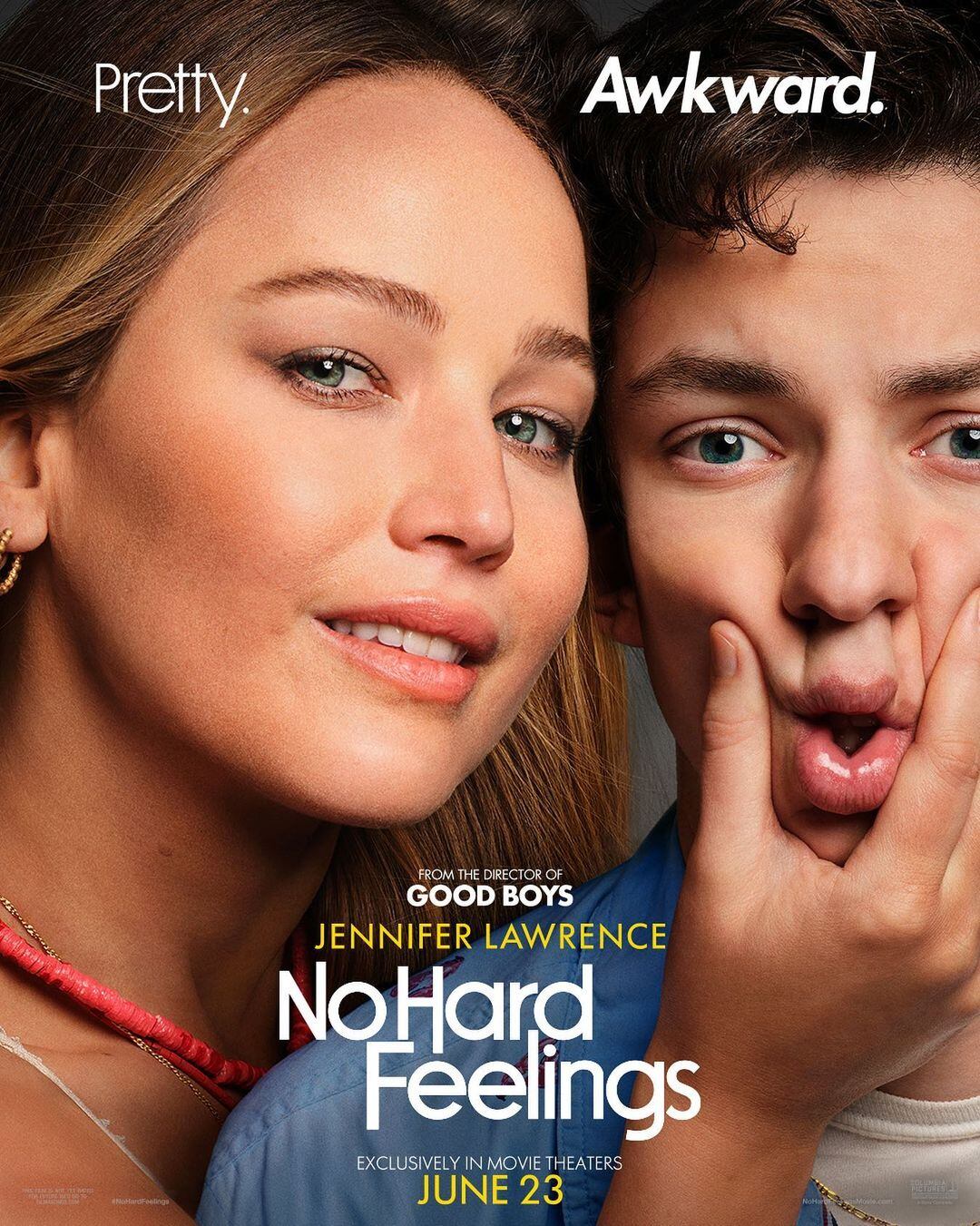 El poster de “No Hard Feelings” (Foto: Sony Pictures)