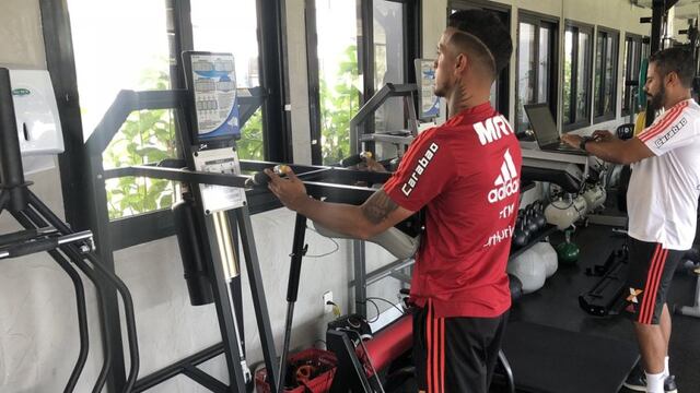 Selección Peruana: Miguel Trauco se unió a los entrenamientos de Flamengo