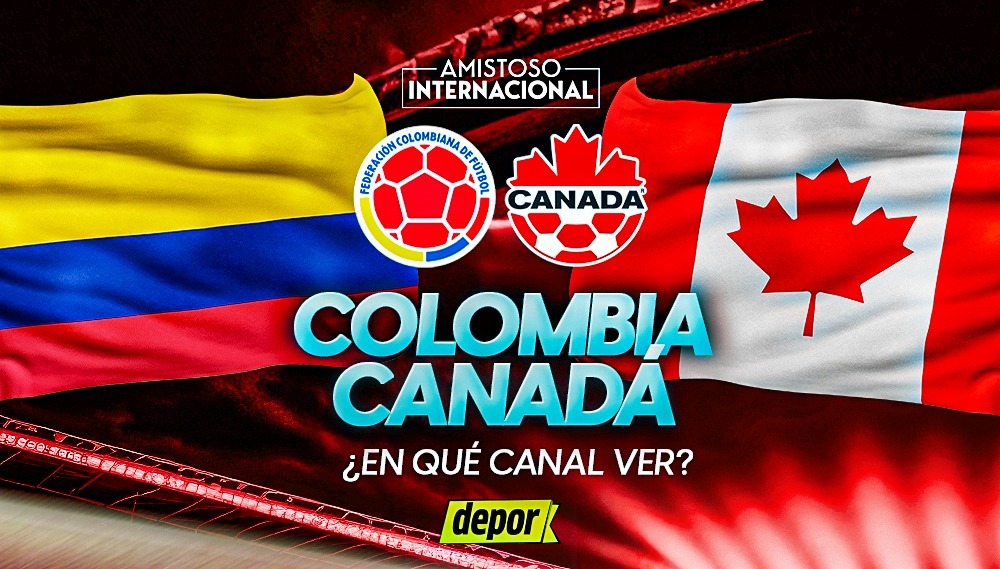 Colombia vs Canadá por amistoso FIFA | Diseño: Christian Marlow