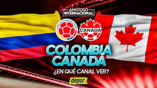¿Dónde ver Colombia vs. Canadá por GOL Caracol TV y RCN?