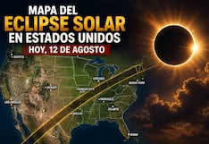 Mapa del eclipse solar en Estados Unidos hoy 12 de agosto - dónde será visible