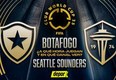 Canales confirmados para ver hoy Botafogo vs. Seattle Sounders: horarios gratis