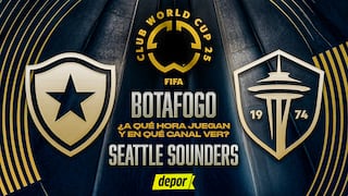 Canales confirmados para ver hoy Botafogo vs. Seattle Sounders: horarios gratis