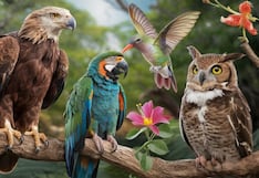 Elige una de las aves en la imagen para descubrir si eres una persona renegona