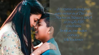 ▷ 20 tarjetas con imágenes para dedicar por Día de las Madres en México y USA 2026 GRATIS con frases bonitas, mensajes cortos y felicitaciones