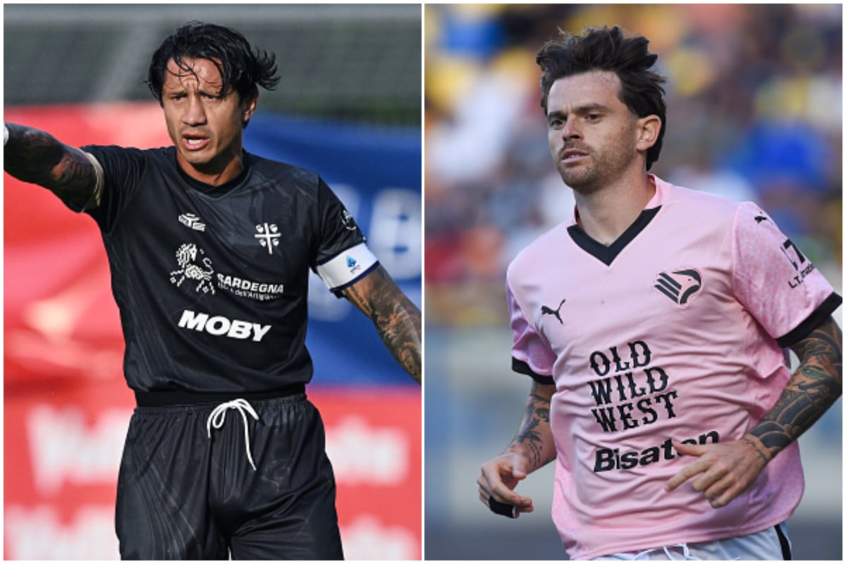 Gianluca Lapadula pasaría al Palermo y Matteo Brunori al Cagliari. (Foto: Getty Images)