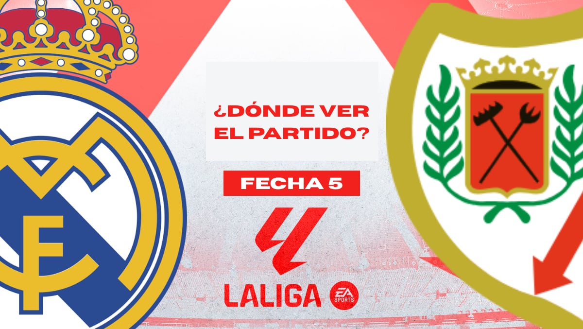 Dónde ver Real Madrid vs. Rayo Vallecano EN VIVO: canales de TV vía ESPN y Disney Plus
