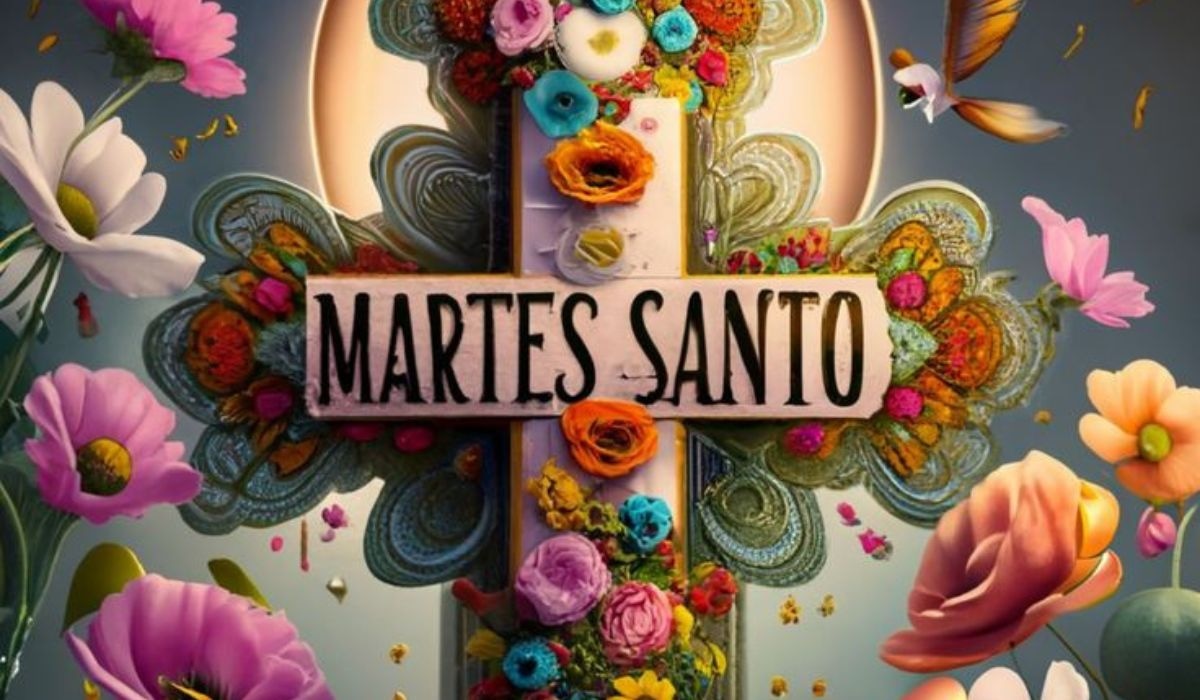 Imágenes por el Martes Santo para compartir en redes sociales (Foto: Pinterest).