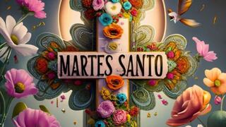 Imágenes por Martes Santo 2025 para compartir: frases, postales y mensajes alusivos