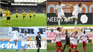 Cero contacto pero la misma pasión: revive las mejores postales que nos dejó el reinicio de la Bundesliga [FOTOS]