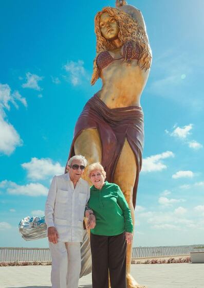 Así es la estatua de Shakira en su natal Barranquilla (Foto: Shakira / Instagram)