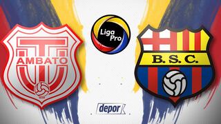 Vía Gol TV: Barcelona SC vs. Técnico Universitario EN VIVO por la Liga Pro de Ecuador 2020 desde Ambato